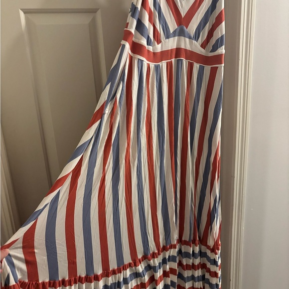 Torrid Striped Tiered Maxi Dress - Picture 5 of 10